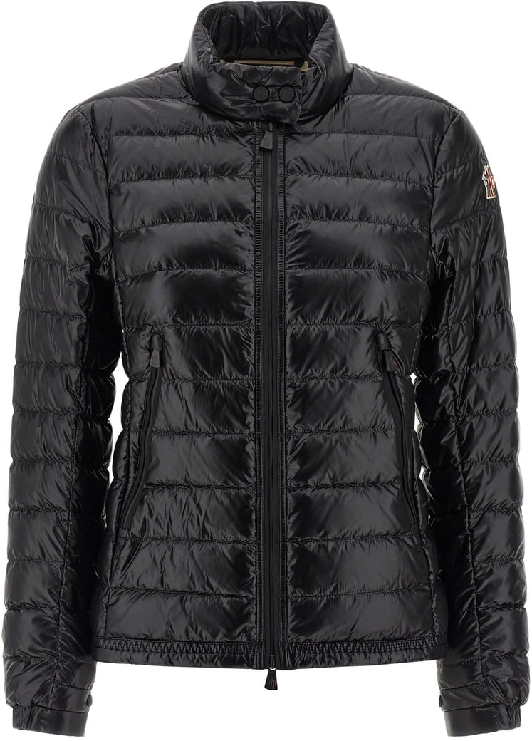 Moncler Grenoble Black Polyamide Full-Length Jacket