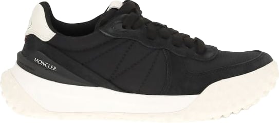 Moncler Black Polyamide Athletic Sneakers