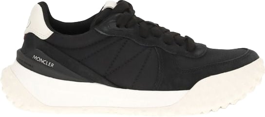 Moncler Black Polyamide Athletic Sneakers