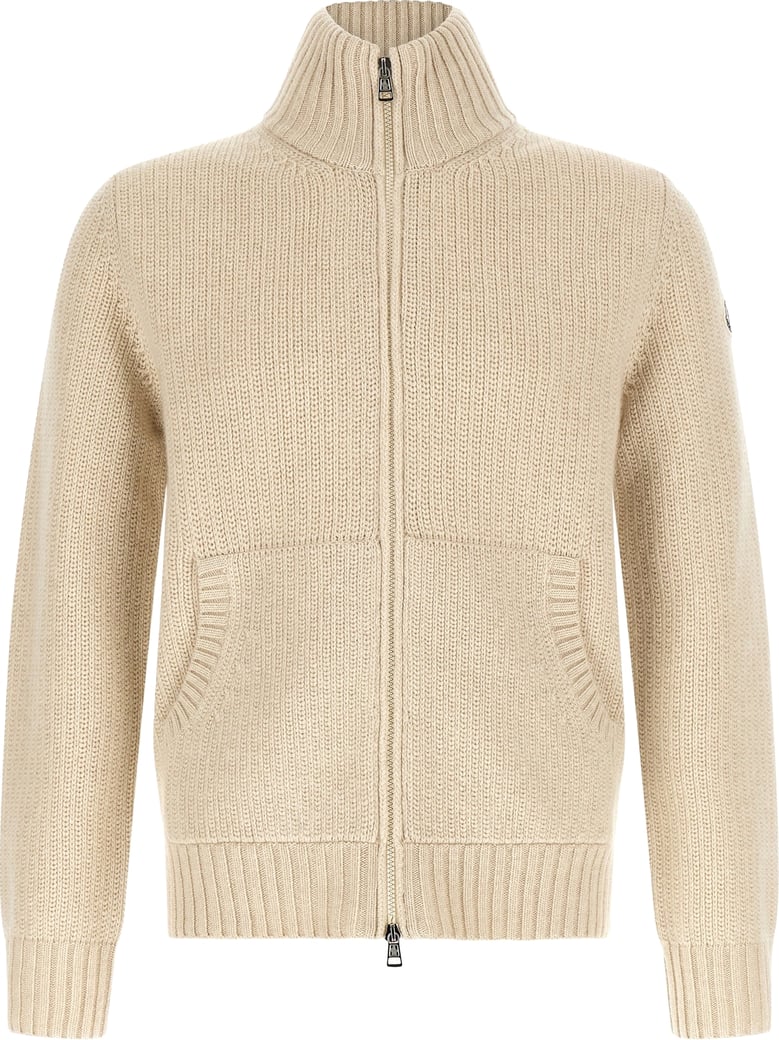 Moncler Wool And Cashmere Cardigan