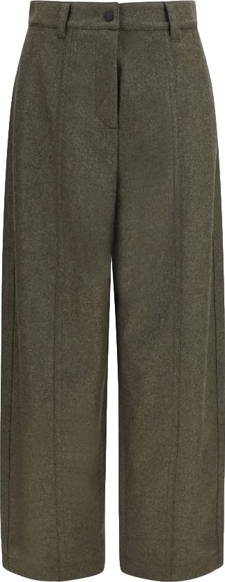 Moncler Grenoble Bicolor Wool Oves Aries Casual Pants