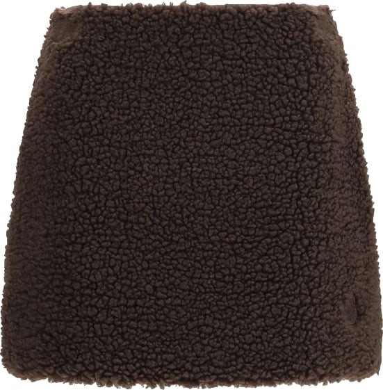 Moncler Brown Polyester Mini Skirt