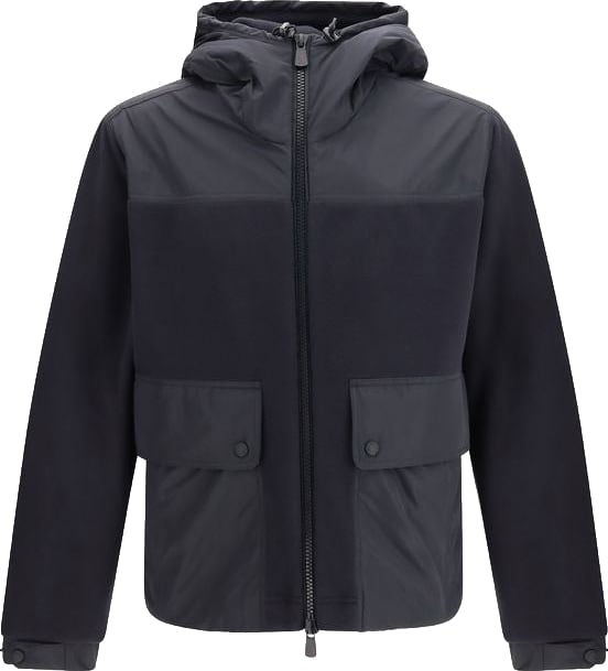 Moncler Grenoble Black Polyester Sweatshirt