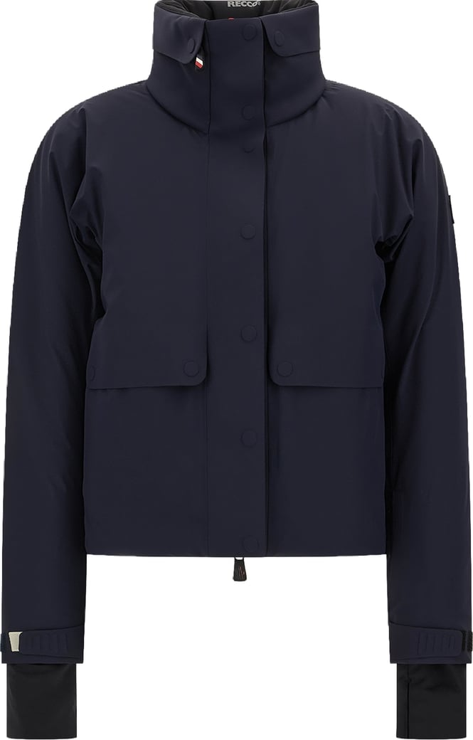 Moncler Midnight blue stretch nylon Danses down jacket