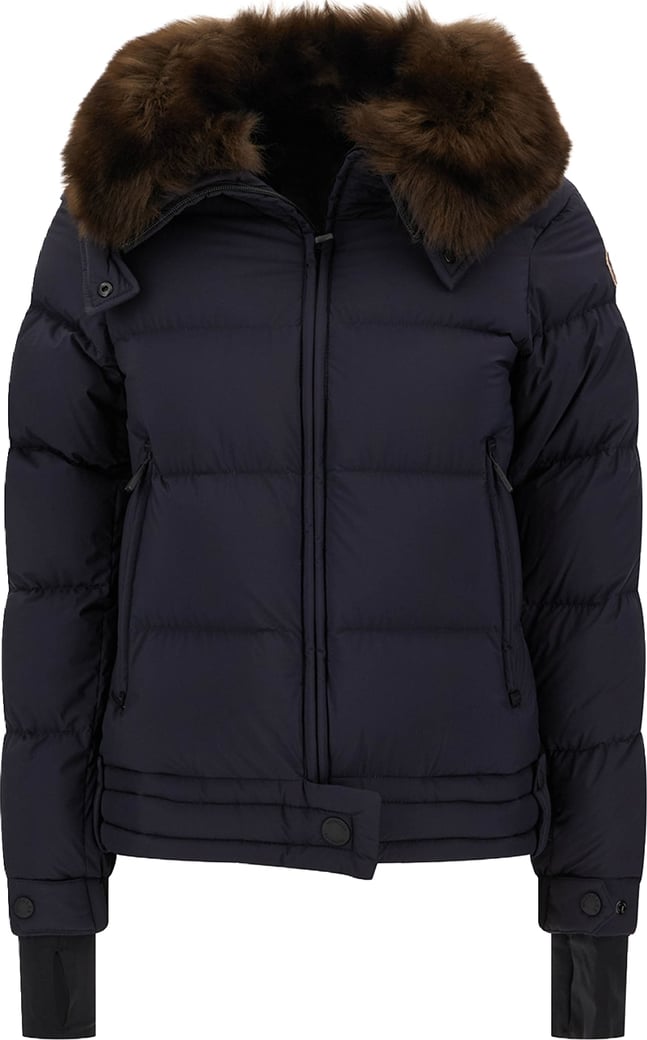 Moncler Midnight blue nylon Arabbas down jacket