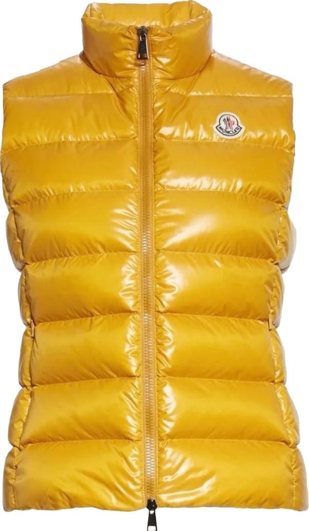 Moncler Ghany Women's Nylon Vest Yellow