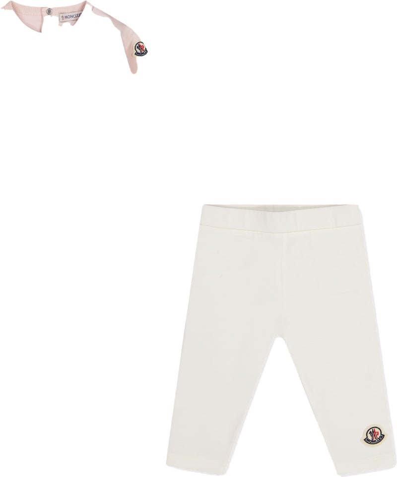 Moncler Baby Meisjes Joggingpak In Licht Roze