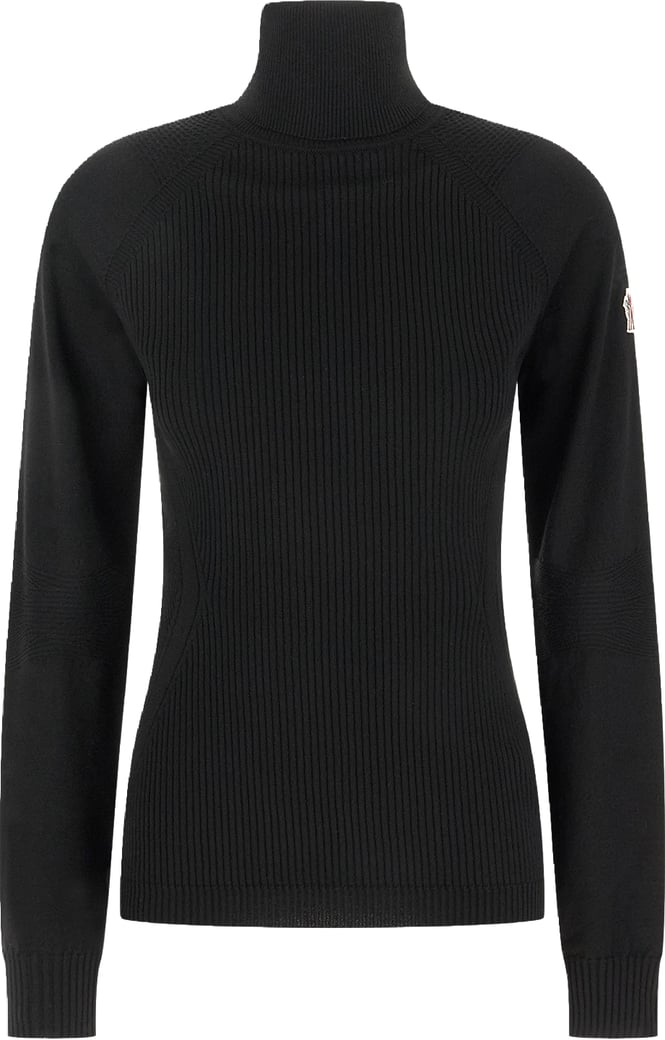 Moncler Black wool blend sweater