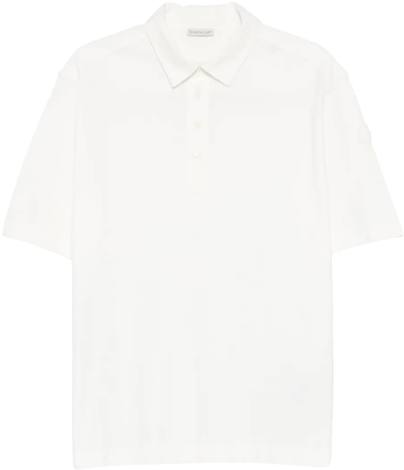 Logo Patch Polo Shirt