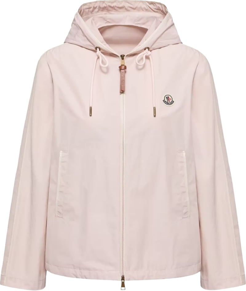 Moncler Sarracenia Women's Hooded Jacket Pink