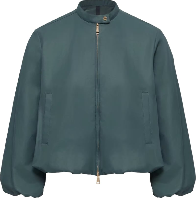 Moncler Gruissan Women's Padded Jacket Teal Blue