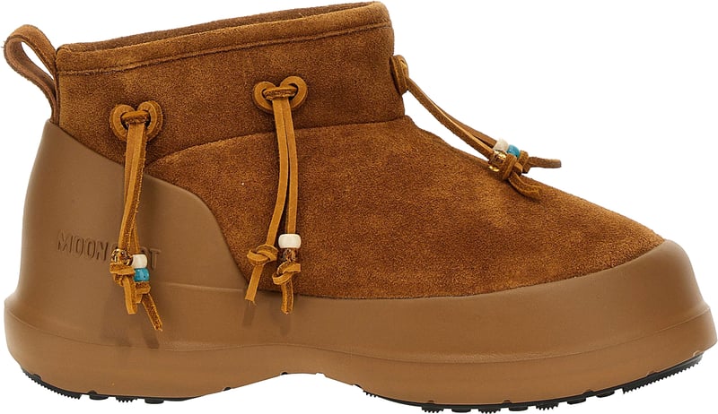 Moon Boot Luna Low Suede Beads Ankle Boots