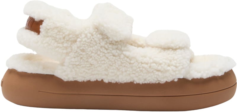 Moon Boot Mb Shearling Sandal Sandalen Off White 80d2420020
