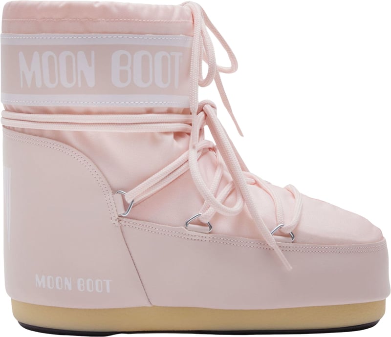 Moon Boot Mb Icon Low Nylon Boots Roze 80d1409340