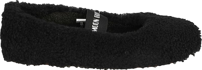 Shearling Ballerina Black
