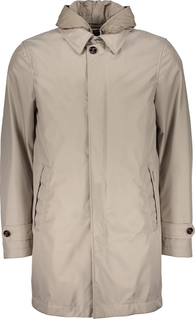 Jacket slightly padded and waterproof