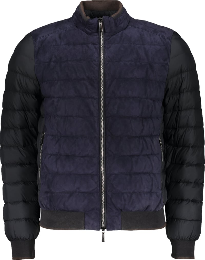 Modern lightweight jacket with zip