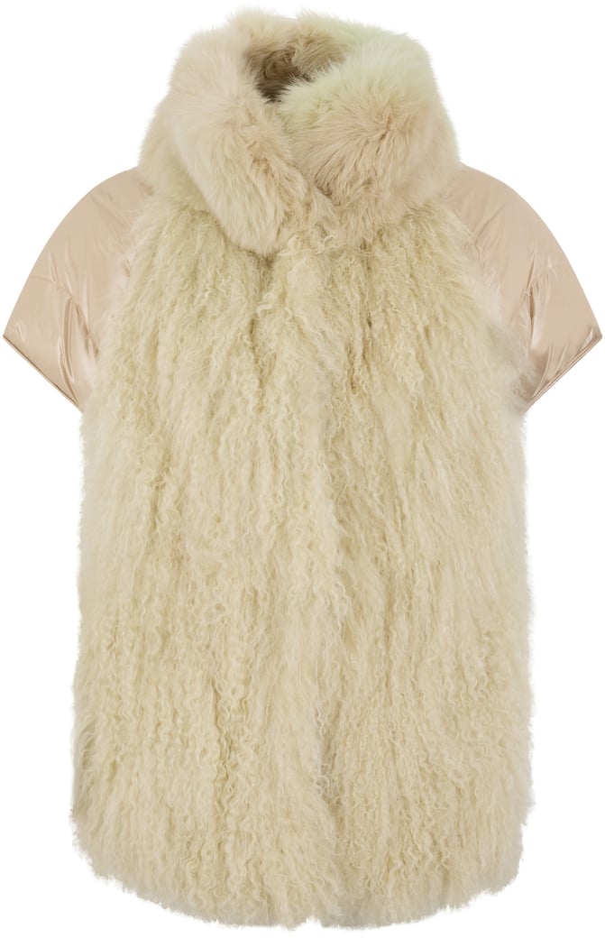 Elegant jacket with short sleeves, versatile