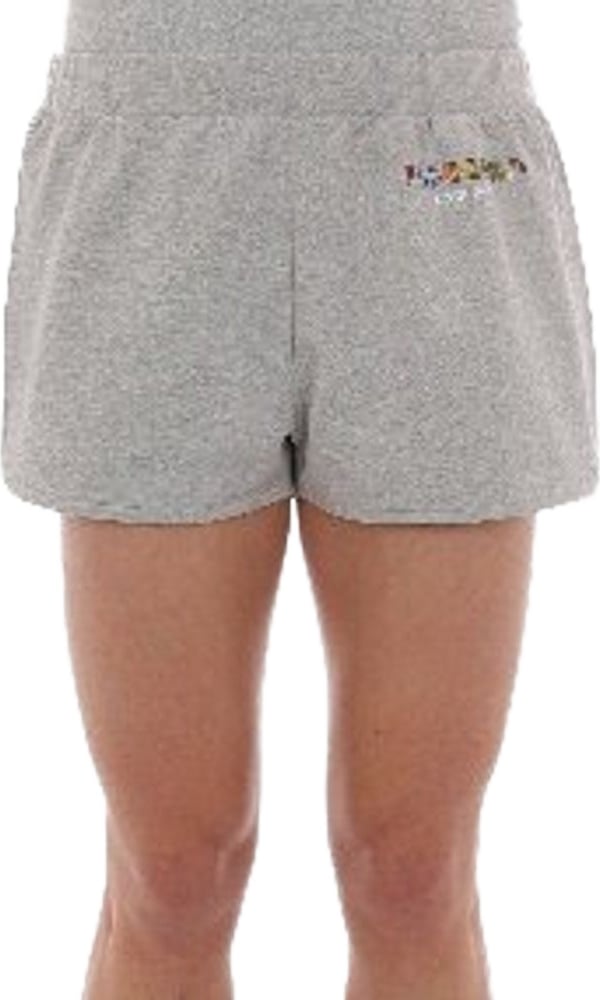 Moschino Gray Cotton Bermuda Shorts