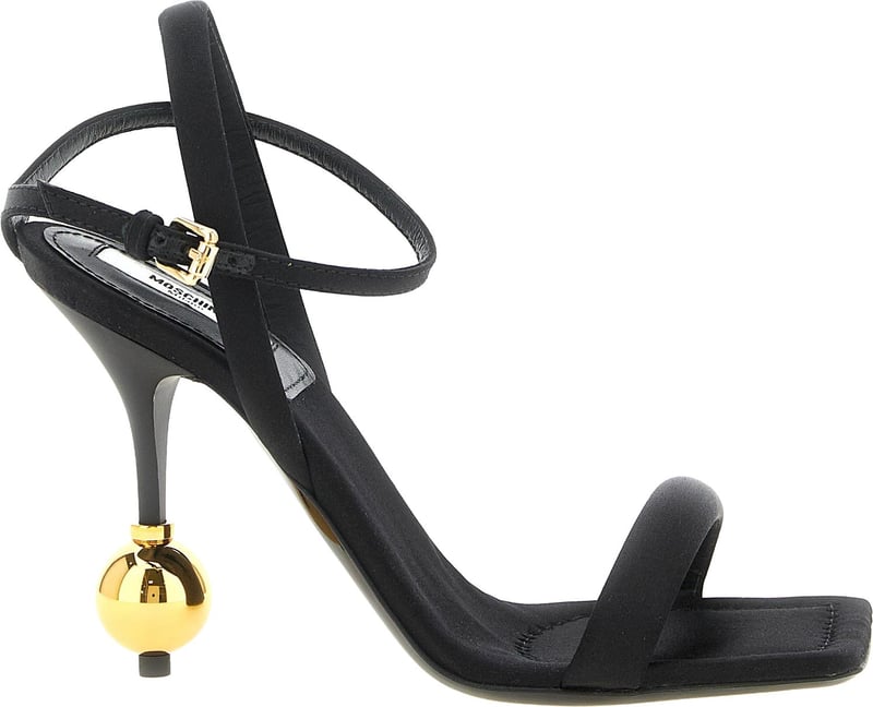Moschino Satin Sandals