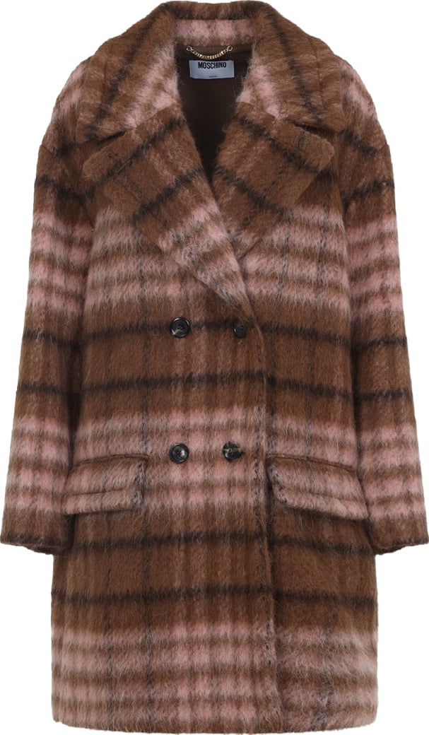 Moschino Check Coat