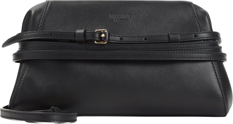 Moschino Belted Shoulder Bag