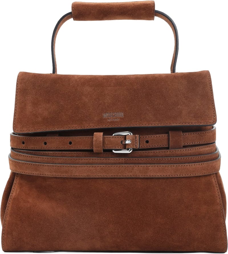 Moschino Belted Top-Handle Bag