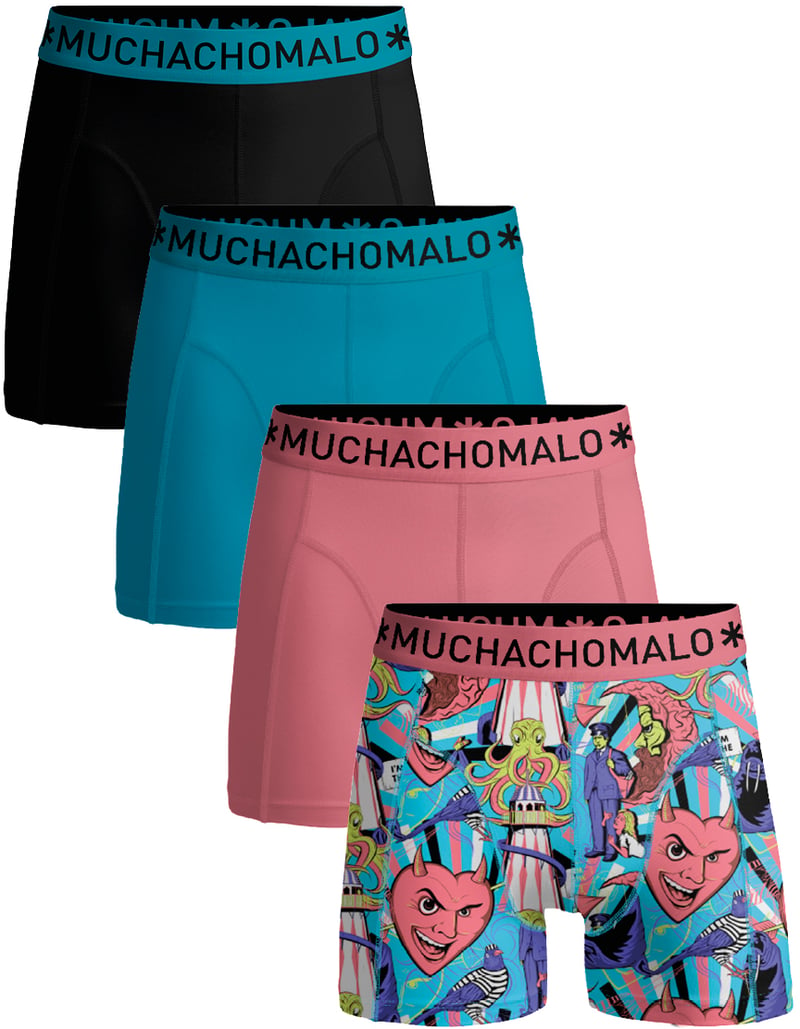 Boxershorts 4-Pack Multicolor