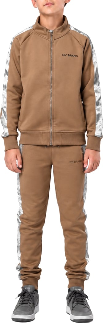 Stripe Tracksuit Lw Jacket | BEIGE