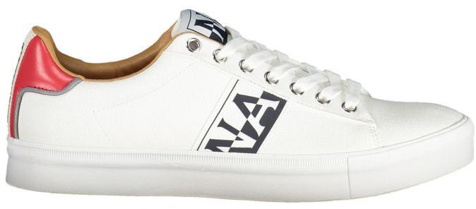 Napapijri Bianco Polyester Men Sneaker