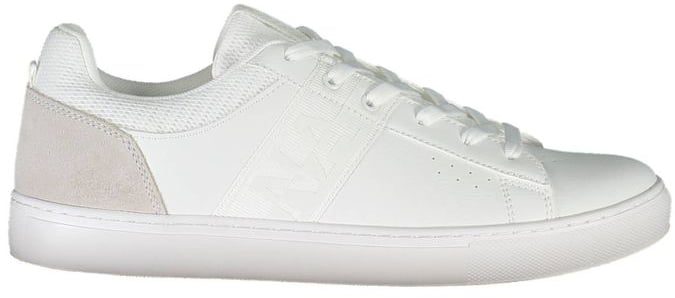 Napapijri White Leather Men Sneaker