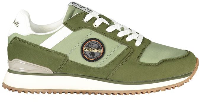 Napapijri Green Polyurethane Men's Sneaker