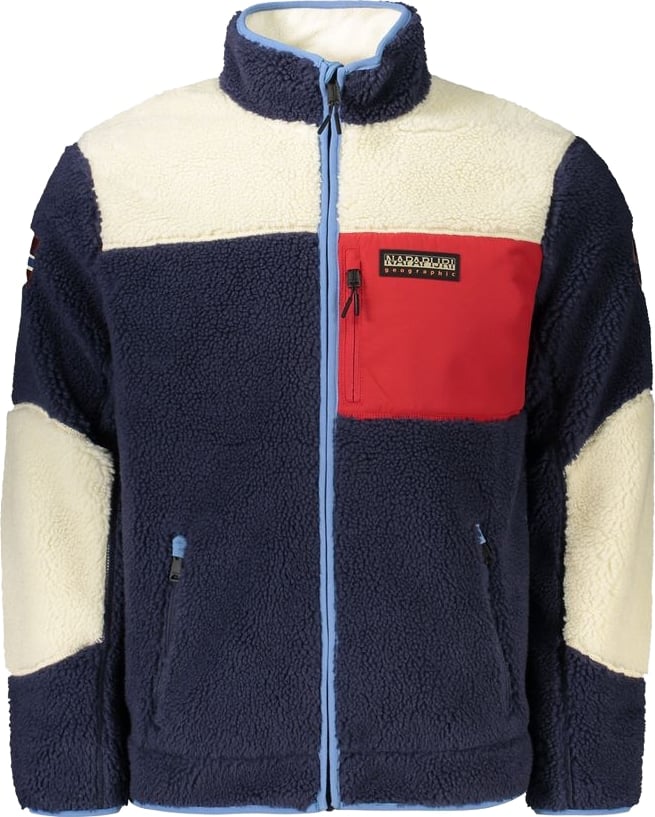 Napapijri Blue Polyamide Men's Jacket