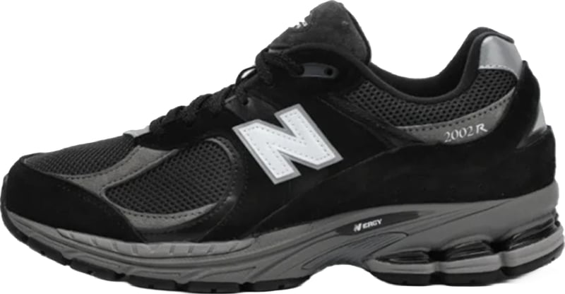 New Balance 2002R 'Black Dark Grey White' - Size 45.5 (ARCHIVE)