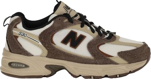 New Balance Brown Polyamide Athletic Sneakers