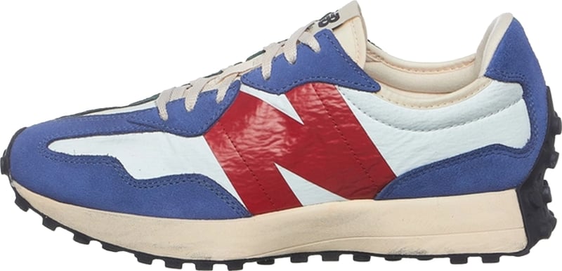 New Balance 327 Forest Green Serene Blue Vintage Worn- maat 44.5 (ARCHIVE)