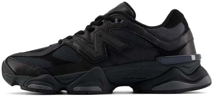 New Balance 9060 Triple Black Leather