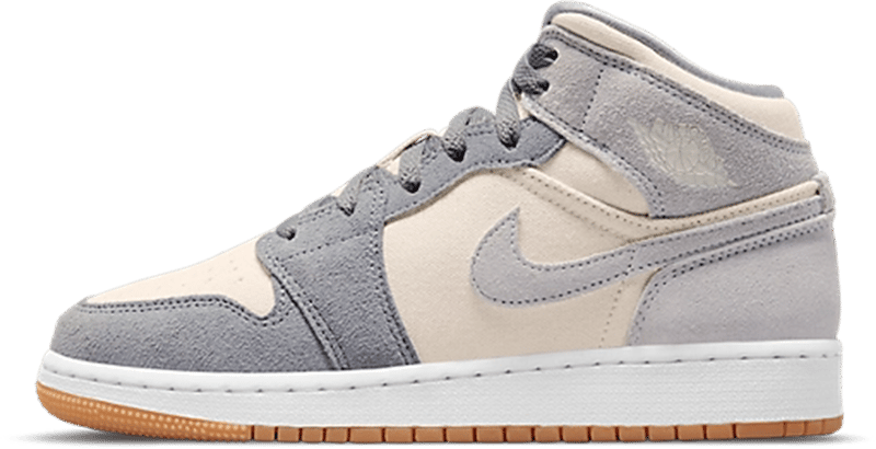 Air Jordan 1 Mid 'Coconut Milk Particle Grey'