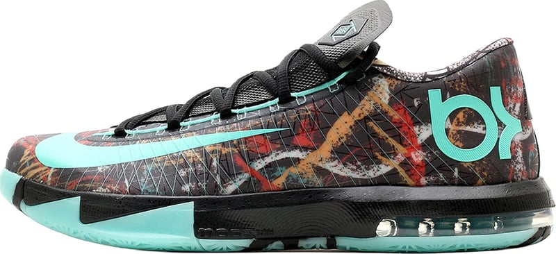 Nike KD 6 NOLA 'Gumbo League Illusion' - Size 47.5 (ARCHIVE)