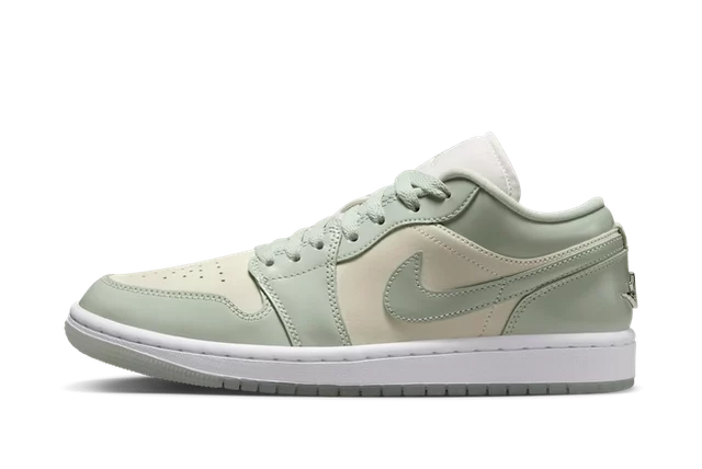 Jordan 1 Low Seafoam Sail (Women's)