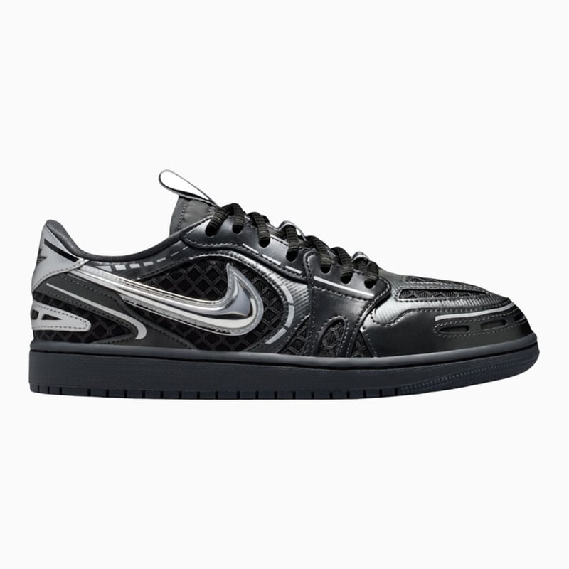 Jordan 1 Low Method of Make V3 Black Metallic Silver (Women's)