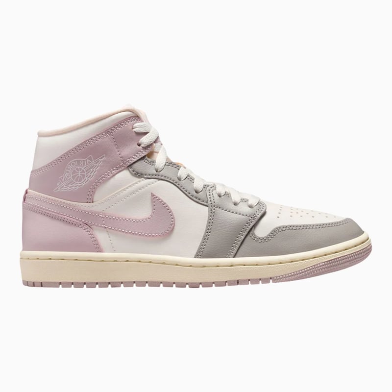Jordan 1 Mid Enigma Stone Particle Rose (Women's)