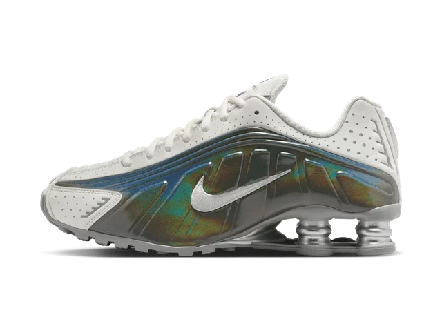 Nike Shox R4 White Iridescent (Women's)