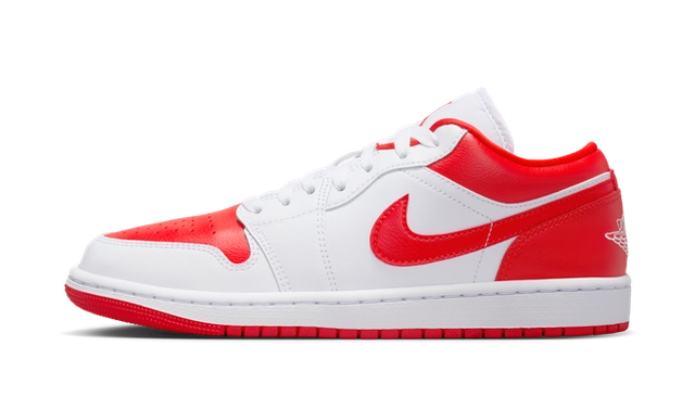 Jordan 1 Low White Chile Red (Women's)