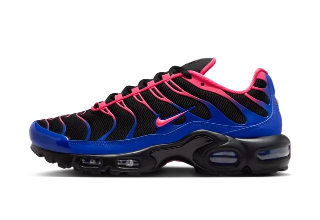 Nike Air Max Plus Black Racer Blue Hyper Pink (Women's)
