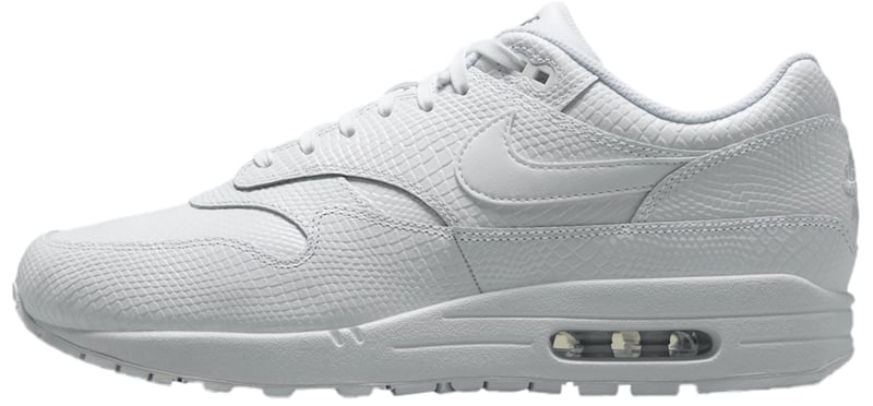 Nike Air Max 1 PRM Snakeskin 'Triple White'