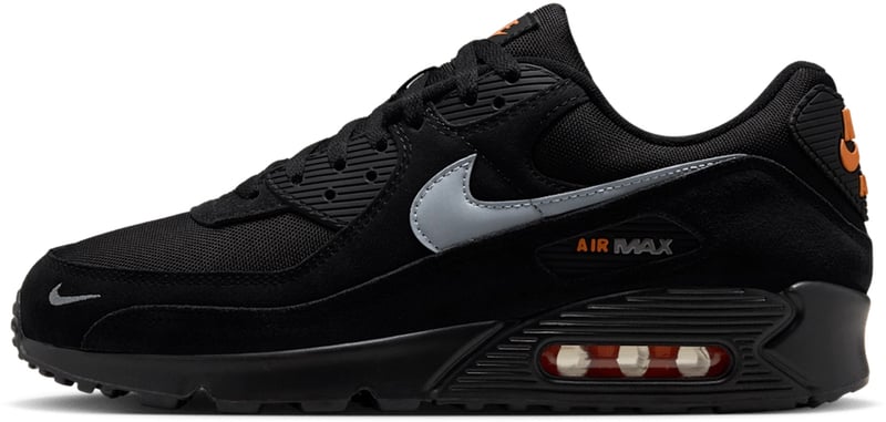 Nike Air Max 90 Mini Swoosh 'Black & Total Orange'