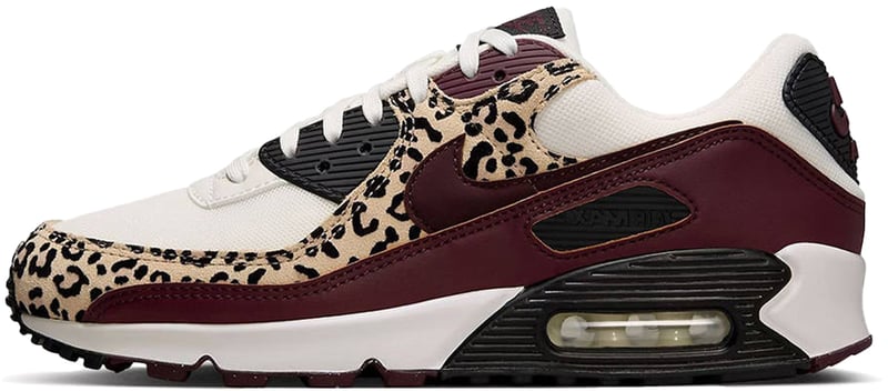 Nike Air Max 90 'Leopard Burgundy'