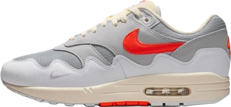 Nike Air Max 1 Patta Waves 'White Hyper Crimson'