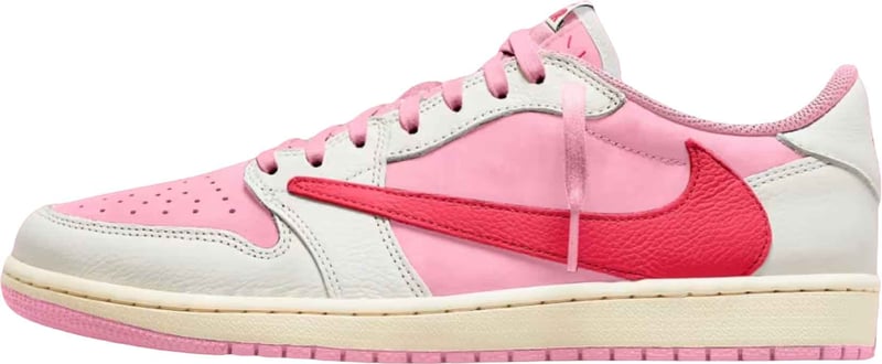 Air Jordan 1 Retro Low OG SP Travis Scott Sail Tropical Pink